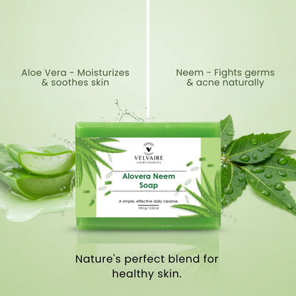 natural alovera neem soap
