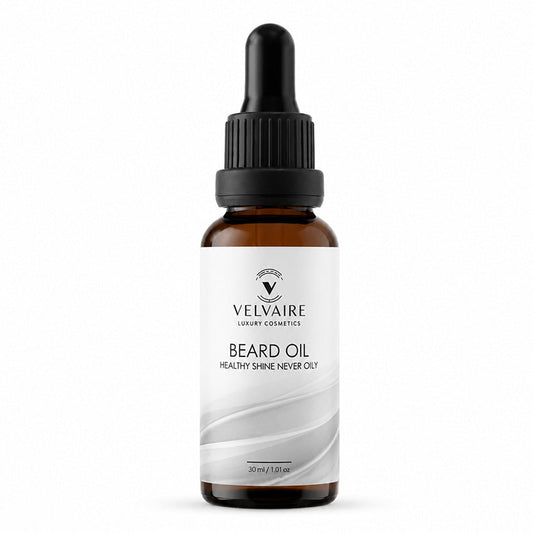 Velvaire Luxury 30ml premium beard moisturizer for men.