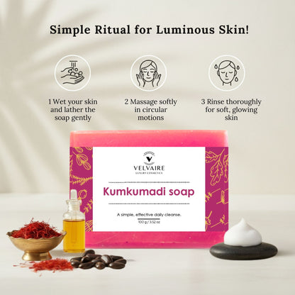 Kumkumadi natural soap