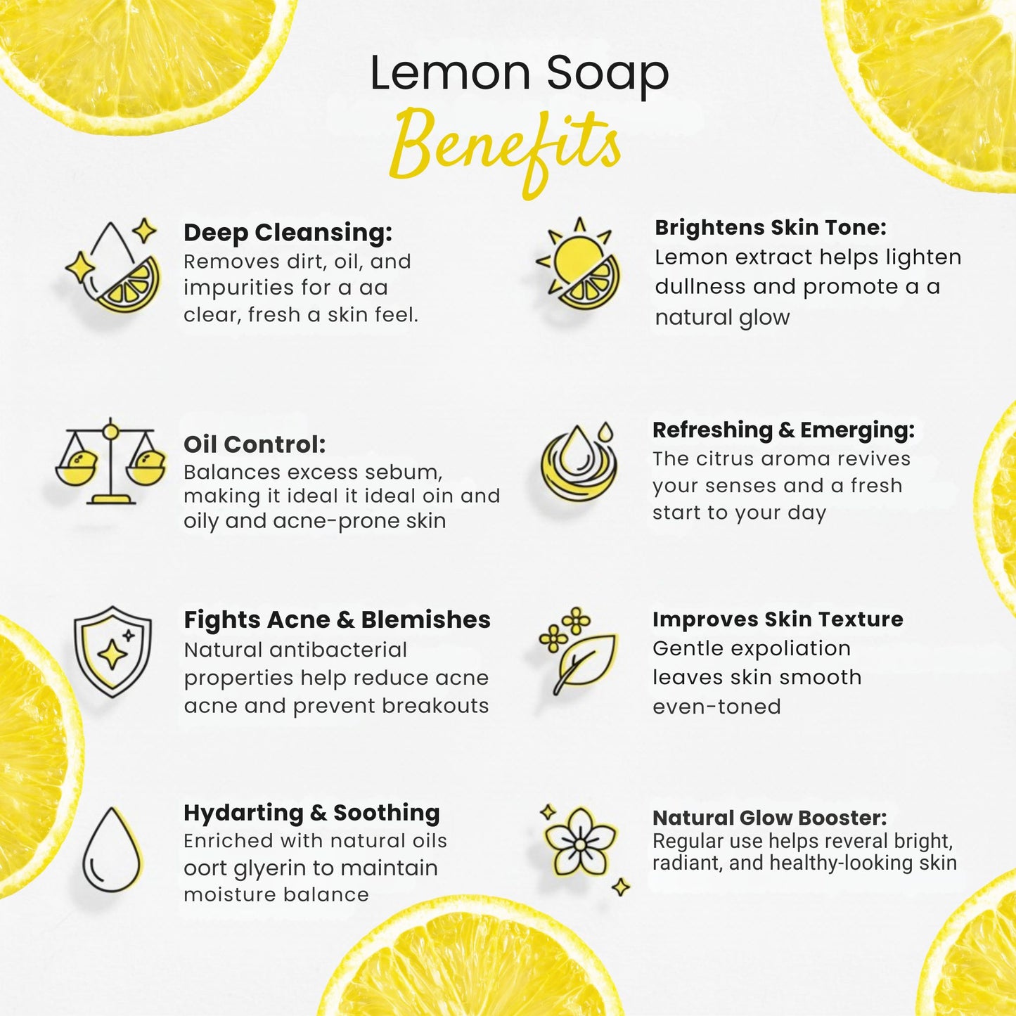 Best oil control lemon soap