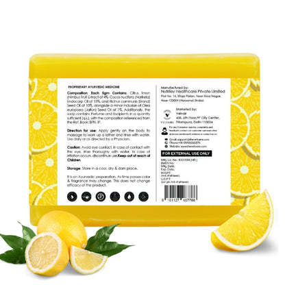 brightening lemon soap