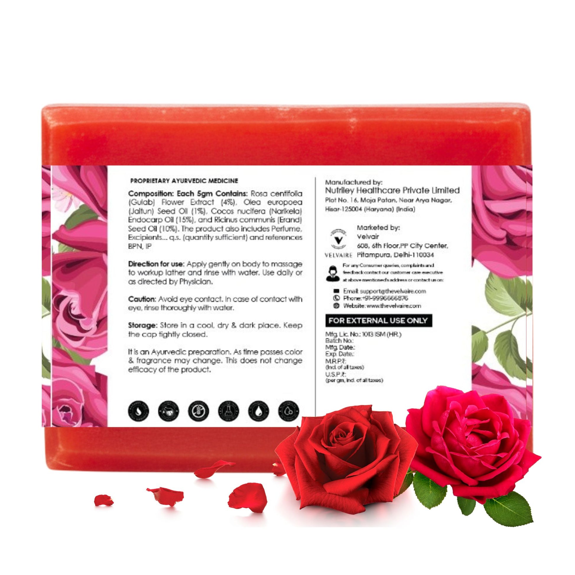 hydrating rose soap